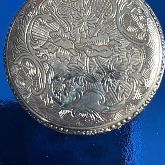 Vintage Acuet Japan Eagle Engraved Pocket Watch - Picture 6 of 10